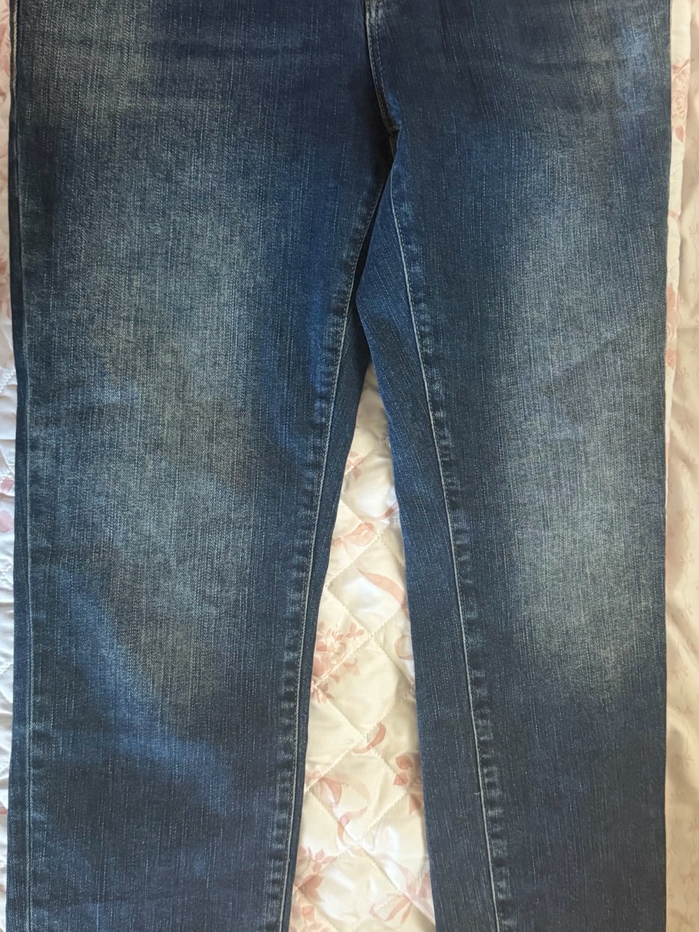 Mavi Tess high rise skinny  Women's Dark Blue Straight-Leg Jeans waist 27 length